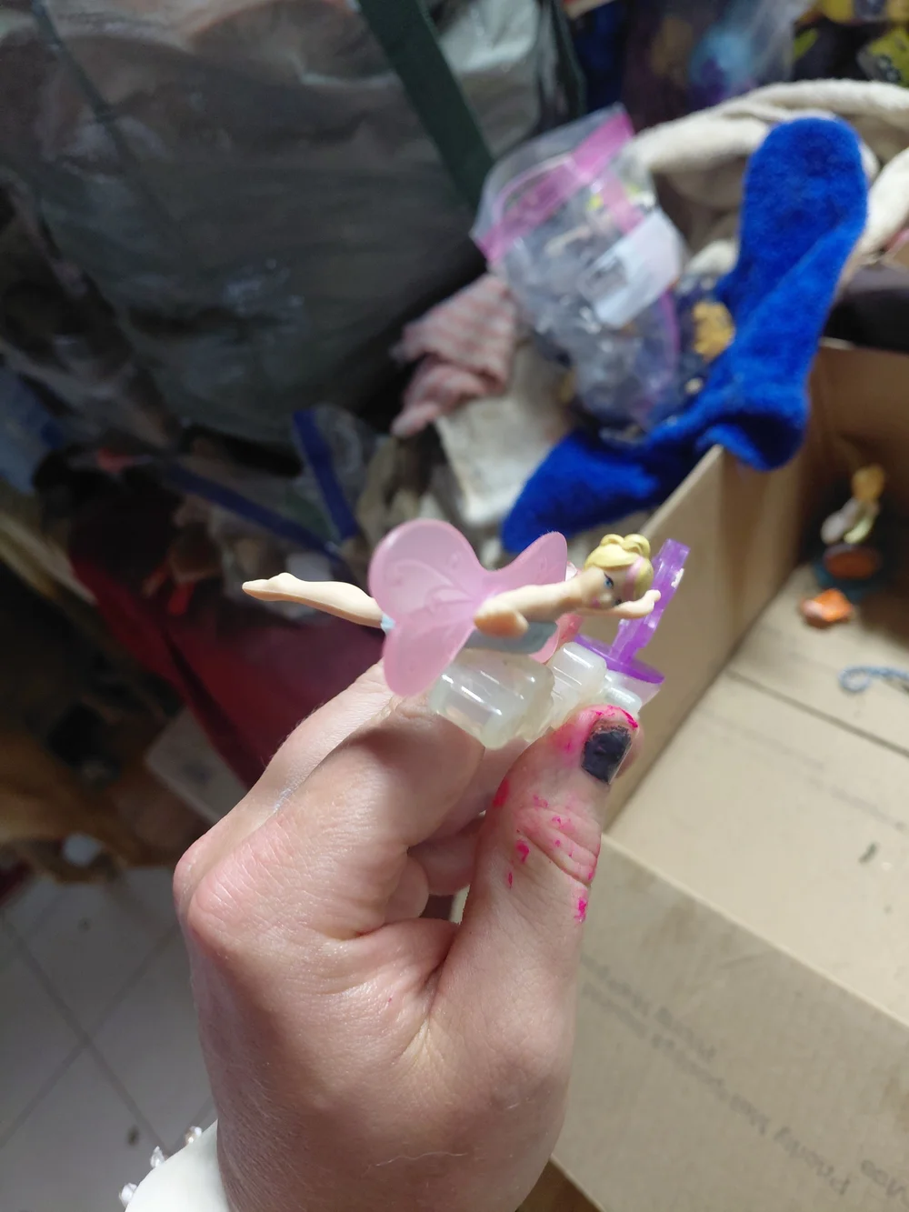 2014 McDonald's Flutterbye Fairy toy.